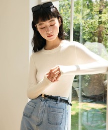 メリノウール配合 なめらか トップス