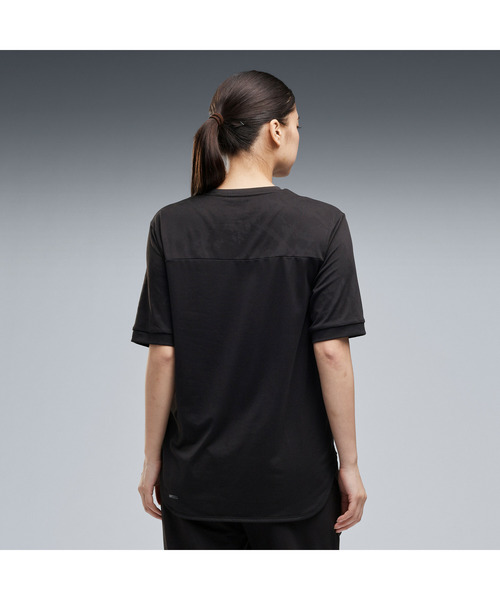 PUMA(プーマ)の「PUMA プーマ ウィメンズ トレーニング TAD JQ ブロック 半袖 Tシャツ(Tシャツ/カットソー・レディース・ブラック/ホワイト・X-LARGE/LARGE/SMALL/MEDIUM)」の3枚目の写真