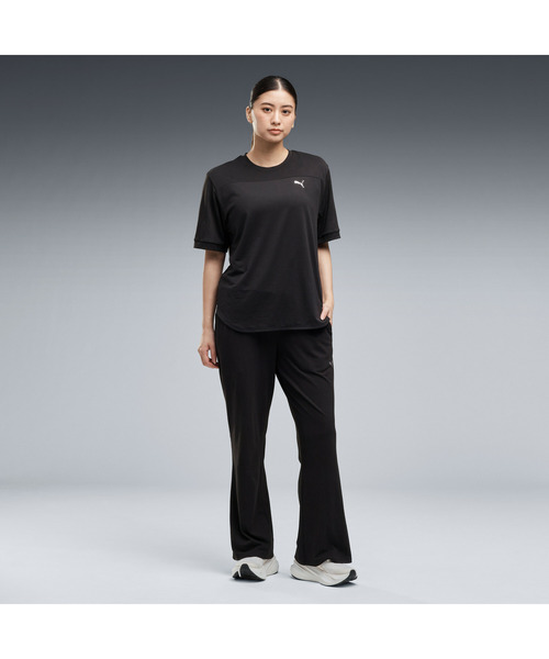 PUMA(プーマ)の「PUMA プーマ ウィメンズ トレーニング TAD JQ ブロック 半袖 Tシャツ(Tシャツ/カットソー・レディース・ブラック/ホワイト・X-LARGE/LARGE/SMALL/MEDIUM)」の4枚目の写真