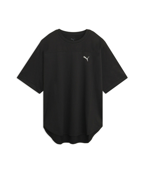 PUMA(プーマ)の「PUMA プーマ ウィメンズ トレーニング TAD JQ ブロック 半袖 Tシャツ(Tシャツ/カットソー・レディース・ブラック/ホワイト・X-LARGE/LARGE/SMALL/MEDIUM)」の5枚目の写真