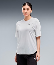 PUMA プーマ ウィメンズ トレーニング TAD JQ ブロック 半袖 Tシャツ