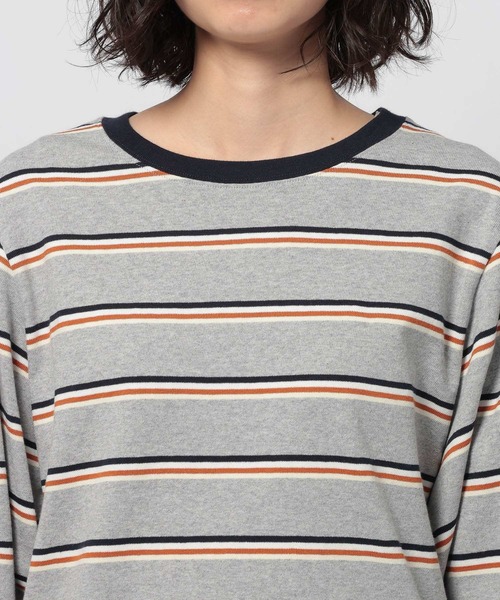 niko and...(ニコアンド)の「COLORマイスターロンTEE(Tシャツ/カットソー・レディース・ブラウン/イエロー/グレー/カーキ・BIG(L)/MEDIUM)」の9枚目の写真
