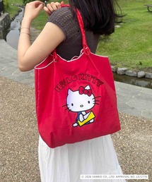 【MONICA×HELLO KITTY】パラコードハンドルタック入りトート
