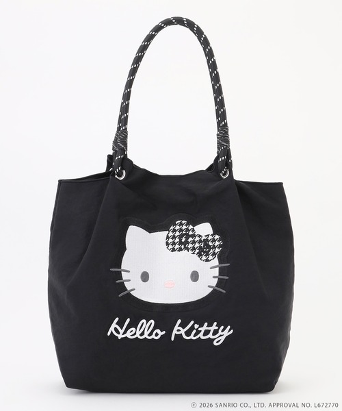 MONICA(モニカ)の「【MONICA×HELLO KITTY】パラコードハンドルタック入りトート(トートバッグ・レディース・レッド/アイボリー/ブラック・FREE)」の5枚目の写真