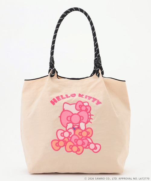 MONICA(モニカ)の「【MONICA×HELLO KITTY】パラコードハンドルタック入りトート(トートバッグ・レディース・レッド/アイボリー/ブラック・FREE)」の12枚目の写真