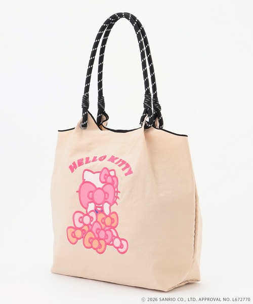 MONICA(モニカ)の「【MONICA×HELLO KITTY】パラコードハンドルタック入りトート(トートバッグ・レディース・レッド/アイボリー/ブラック・FREE)」の14枚目の写真