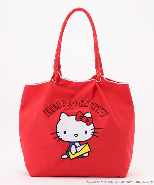 MONICA(モニカ)の「【MONICA×HELLO KITTY】パラコードハンドルタック入りトート(トートバッグ・レディース・レッド/アイボリー/ブラック・FREE)」の19枚目の写真