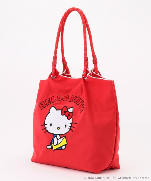 MONICA(モニカ)の「【MONICA×HELLO KITTY】パラコードハンドルタック入りトート(トートバッグ・レディース・レッド/アイボリー/ブラック・FREE)」の21枚目の写真