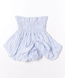 CONSTANCA ENTRUDO（コンスタンザエントルード）の「STRIPED POPLIN SKIRT WITH BUBB CE_FW25_SKI04（スカート）」