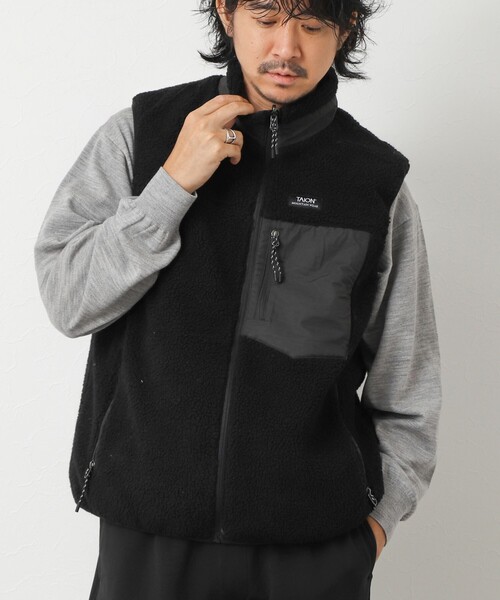 TAION/タイオン】MOUNTAIN R/S DOWN×BOA Hi-NECK VEST 26AW（ダウン