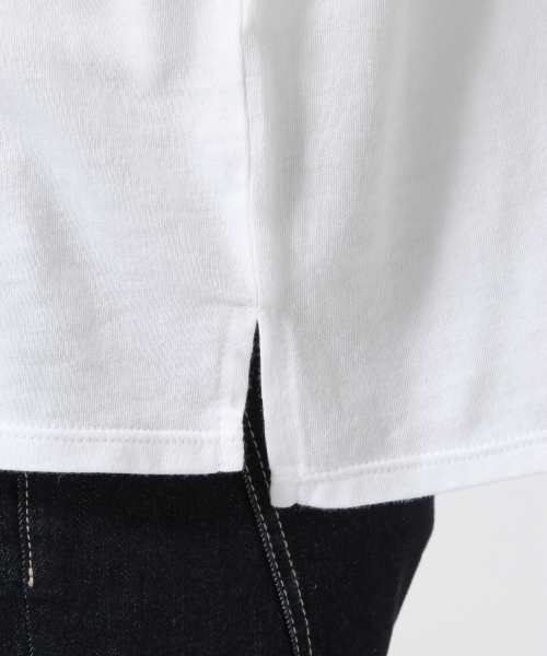 GLOBAL WORK（グローバルワーク）の「オーガニックポケT半袖/709715（Tシャツ/カットソー・レディース・ダークブルー/オレンジ/その他/グレー/ホワイト/カーキ/ブラック/グリーン系その他/ライトピンク・SMALL/LARGE/MEDIUM）」の16枚目の写真