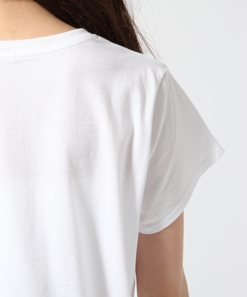 GLOBAL WORK（グローバルワーク）の「オーガニックポケT半袖/709715（Tシャツ/カットソー・レディース・ダークブルー/オレンジ/その他/グレー/ホワイト/カーキ/ブラック/グリーン系その他/ライトピンク・SMALL/LARGE/MEDIUM）」の10枚目の写真