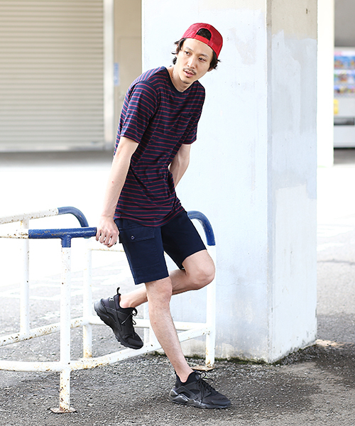 BASECONTROL（ベースコントロール）の「ミリタリーカーゴショーツ（カーゴパンツ・メンズ・カーキ/ネイビー/ベージュ系・MEDIUM/X-LARGE/SMALL/LARGE）」の22枚目の写真