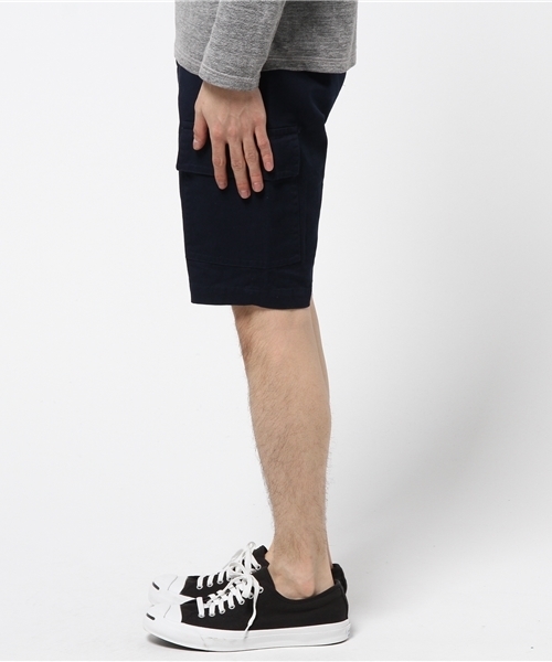 BASECONTROL（ベースコントロール）の「ミリタリーカーゴショーツ（カーゴパンツ・メンズ・カーキ/ネイビー/ベージュ系・MEDIUM/X-LARGE/SMALL/LARGE）」の17枚目の写真