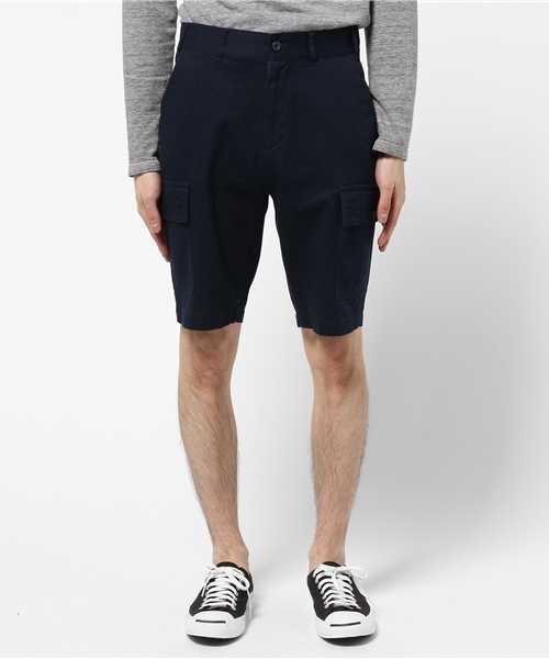 BASECONTROL（ベースコントロール）の「ミリタリーカーゴショーツ（カーゴパンツ・メンズ・カーキ/ネイビー/ベージュ系・MEDIUM/X-LARGE/SMALL/LARGE）」の8枚目の写真