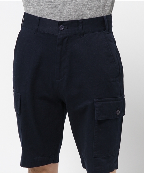 BASECONTROL（ベースコントロール）の「ミリタリーカーゴショーツ（カーゴパンツ・メンズ・カーキ/ネイビー/ベージュ系・MEDIUM/X-LARGE/SMALL/LARGE）」の9枚目の写真
