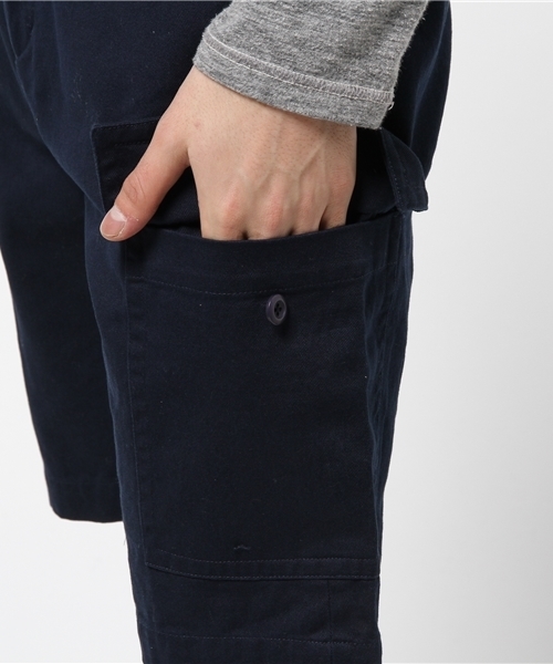 BASECONTROL（ベースコントロール）の「ミリタリーカーゴショーツ（カーゴパンツ・メンズ・カーキ/ネイビー/ベージュ系・MEDIUM/X-LARGE/SMALL/LARGE）」の12枚目の写真