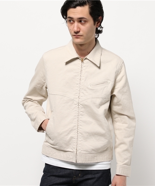 HYSTERIC GLAMOUR(ヒステリックグラマー)の「ウエスタンJK(ブルゾン・メンズ・ホワイト/ブラック・LARGE/MEDIUM/SMALL)」の3枚目の写真