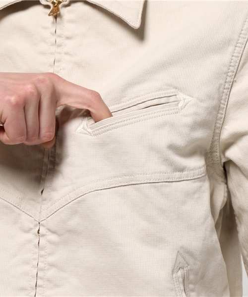 HYSTERIC GLAMOUR(ヒステリックグラマー)の「ウエスタンJK(ブルゾン・メンズ・ホワイト/ブラック・LARGE/MEDIUM/SMALL)」の18枚目の写真