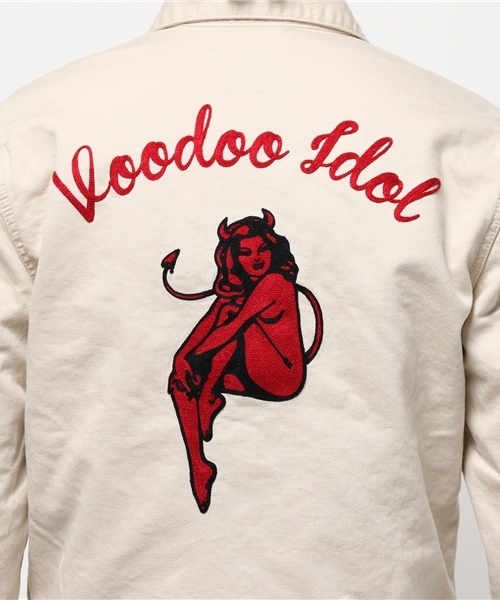 HYSTERIC GLAMOUR(ヒステリックグラマー)の「ウエスタンJK(ブルゾン・メンズ・ホワイト/ブラック・LARGE/MEDIUM/SMALL)」の10枚目の写真