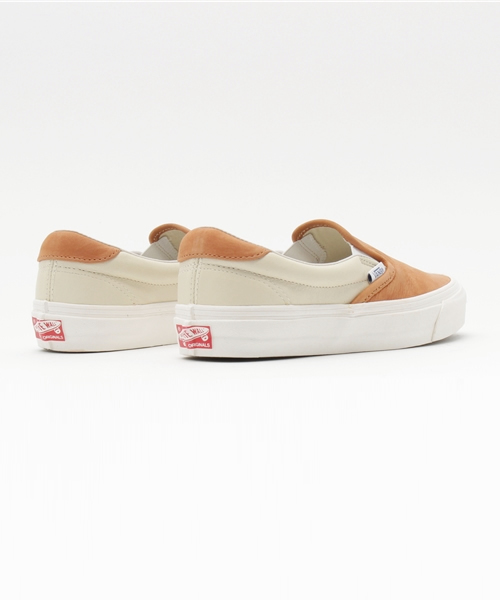 VANS VAULT（バンズボルト）の「VANS OG SLIP-ON 59 LX スリッポン（スリッポン・レディース・ブラウン・6/7）」の4枚目の写真