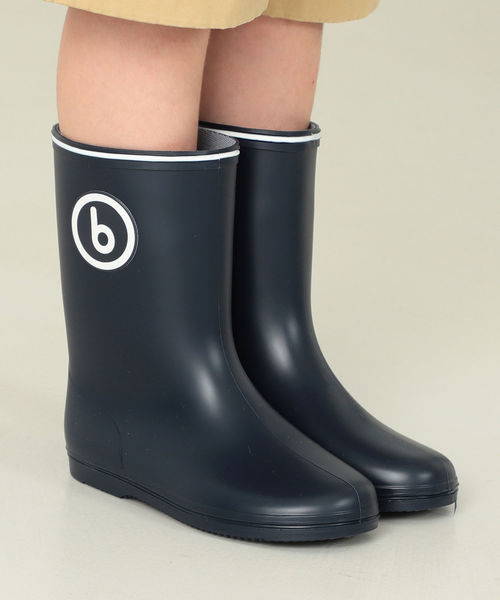 こども ビームス（コドモビームス）の「こども ビームス / bロゴ キッズ レイン ブーツ (ユニセックス 13～19cm)（レインシューズ・キッズ・イエロー/ネイビー/ピンク/パープル/ブラウン/オリーブ/ブルー系その他・14/17/18/15 /19/13/16）」の9枚目の写真