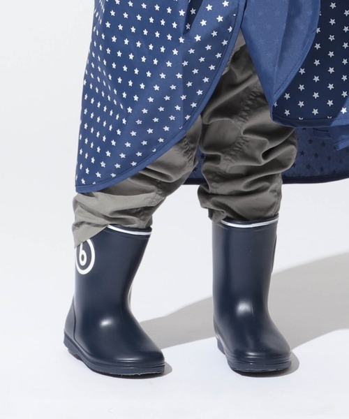 こども ビームス（コドモビームス）の「こども ビームス / bロゴ キッズ レイン ブーツ (ユニセックス 13～19cm)（レインシューズ・キッズ・イエロー/ネイビー/ピンク/パープル/ブラウン/オリーブ/ブルー系その他・14/17/18/15 /19/13/16）」の8枚目の写真