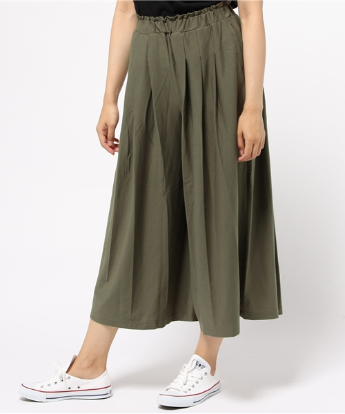 RODEO CROWNS WIDE BOWL（ロデオクラウンズワイドボウル）の「カット スカンツ（その他パンツ・レディース・ダークネイビー/カーキ/ブラック/トップグレー/ブラック系その他・FREE）」の11枚目の写真