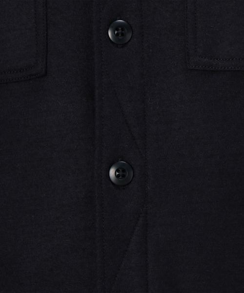 green label relaxing（グリーンレーベルリラクシング）の「[ジュニュイン・ガーメント] BC G/G WO/KNIT BA/C CPOジャケット◆（ミリタリージャケット・メンズ・グレー/ネイビー・X-LARGE/MEDIUM/LARGE/SMALL）」の8枚目の写真