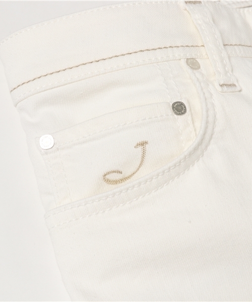 JACOB COHEN（ヤコブコーエン）の「JACOB COHEN ストレッチデニム PW622（デニムパンツ・メンズ・ホワイト・30）」の8枚目の写真