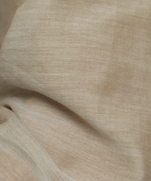 603（ロクマルサン）の「603　コットン×シルクロングシャツ（シャツ/ブラウス・メンズ・オフホワイト/チャコールグレー・フリー）」の6枚目の写真