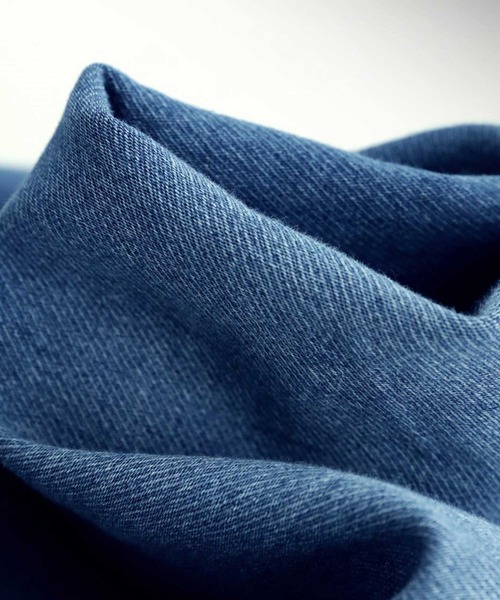 antiqua（アンティカ）の「ヴィンテージ加工カットデニムジャケット（デニムジャケット・レディース・ブルー/ネイビー・ML/SM）」の18枚目の写真