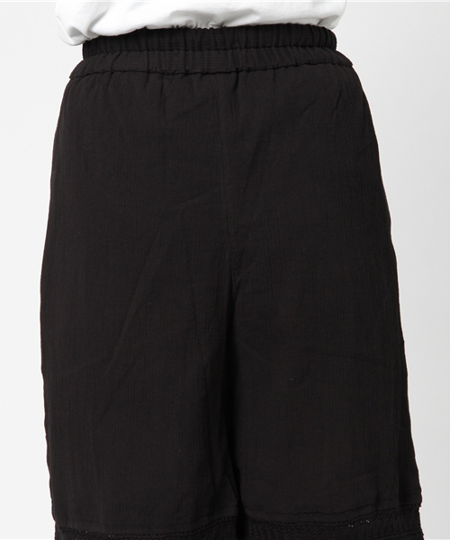 MOUSSY（マウジー）の「LACE COMBI LOOSE PT（その他パンツ・レディース・ブラック/ホワイト/オレンジ系その他・1/2）」の8枚目の写真