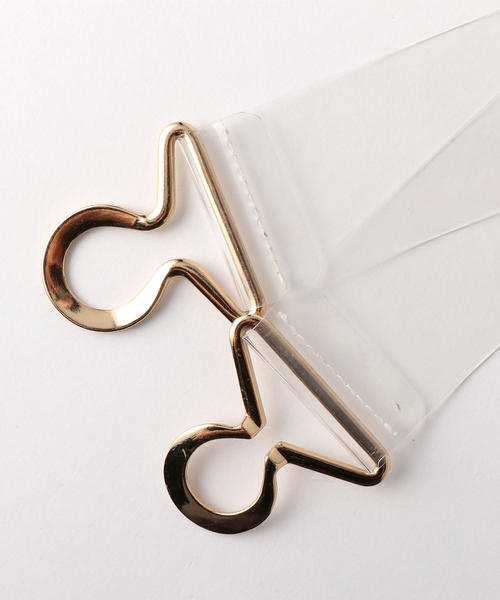 Another Edition(アナザーエディション)の「クリアベルト(ベルト・レディース・ゴールド・フリー)」の2枚目の写真