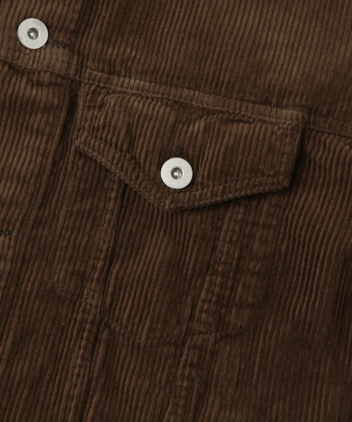 URBAN RESEARCH Sonny Label（アーバンリサーチサニーレーベル）の「コーデュロイGジャン（その他アウター・メンズ・ブラウン/ネイビー・LARGE/MEDIUM）」の13枚目の写真