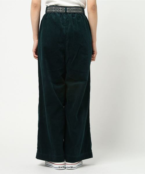 niko and...（ニコアンド）の「エスニックベルトコールパンツ【niko and ...】（その他パンツ・レディース・グリーン/ベージュ/ラベンダー/アイボリー・3/4）」の6枚目の写真