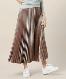 BEAUTY&YOUTH UNITED ARROWS | BY ブライトサテンプリーツスカート ◆(スカート)