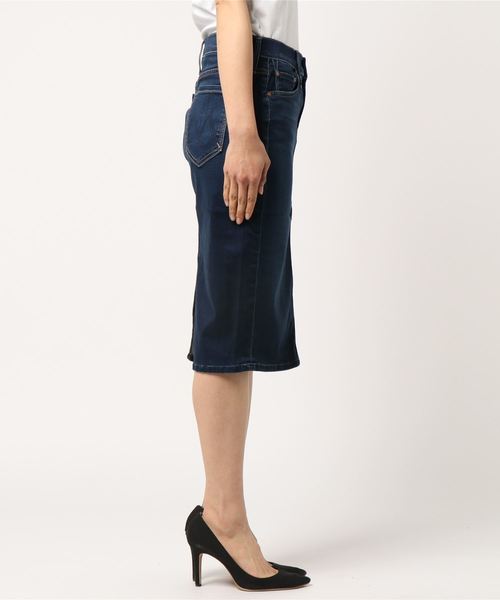 mother（マザー）の「MOTHER（マザー）SLIT SKIRT（スカート・レディース・ブルー・26）」の3枚目の写真