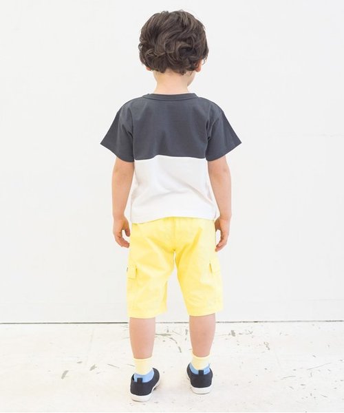 BREEZE（ブリーズ）の「ネット限定無地クライミングパンツ（その他パンツ・キッズ・ネイビー/カーキ/サックスブルー/イエロー・100/110/120/130/140/80/90/95）」の8枚目の写真