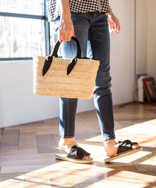 coen（コーエン）の「リボンフラットエスパドリーユサンダル(リボンサンダル)（サンダル・レディース・ブラック/ブルー/レッド/シルバー/イエロー・MEDIUM/LARGE/SMALL）」の9枚目の写真