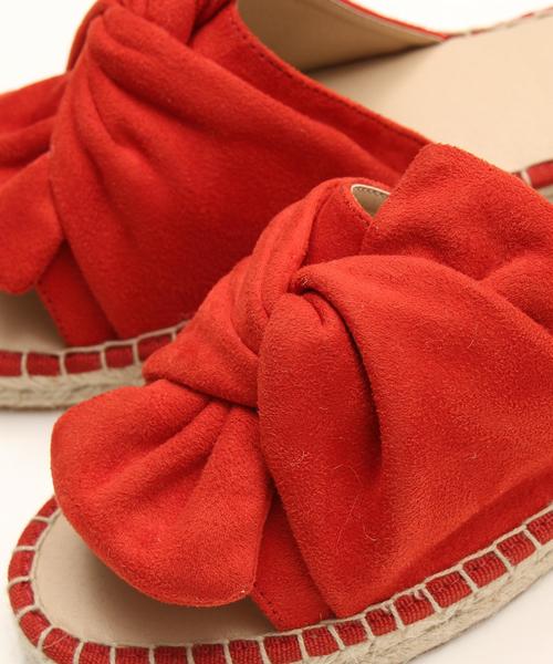 coen（コーエン）の「リボンフラットエスパドリーユサンダル(リボンサンダル)（サンダル・レディース・ブラック/ブルー/レッド/シルバー/イエロー・MEDIUM/LARGE/SMALL）」の21枚目の写真