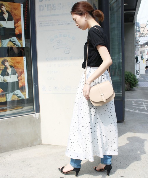 SLOBE IENA（スローブイエナ）の「HANES×SLOBE 別注 USコットン VネックポケットTシャツ◆（Tシャツ/カットソー・レディース・ホワイト/ブラック/グレー系その他/ブラウン/パープル系その他/ピンク・FREE）」の18枚目の写真