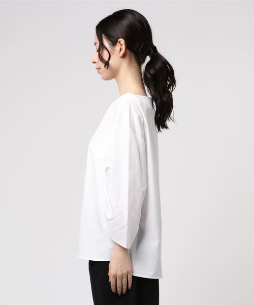 RIVE DROITE（リヴドロワ）の「ギャザー袖ブラウス（シャツ/ブラウス・レディース・オフホワイト/レッド/ブラック・FREE）」の4枚目の写真