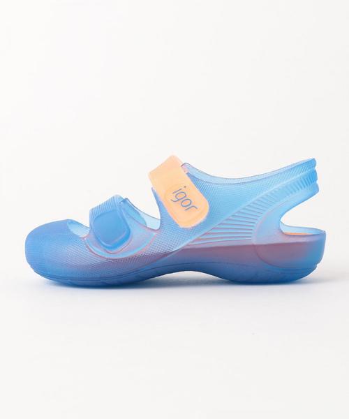 igor（イゴール）の「igor（イゴール）BONDI サンダル 14cm-16cm②（サンダル・キッズ・ピンク/ロイヤルブルー・16cm/14cm/15cm）」の7枚目の写真