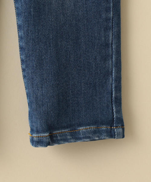 green label relaxing（グリーンレーベルリラクシング）の「ドビーデニム テ-パードパンツ フルレングス（デニムパンツ・キッズ・コバルトブルー/ネイビー・135/125/95/105/115）」の7枚目の写真