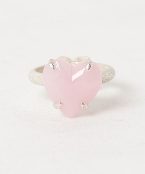 MILK（ミルク）の「ハート ドロップ リング（リング・レディース・シルバー/ゴールド/ピンクゴールド・11号/9号/13号）」の2枚目の写真