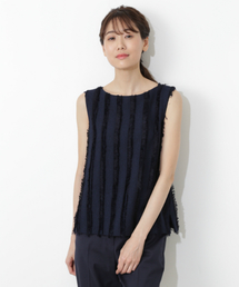 NATURAL BEAUTY BASIC | カットジャガードブラウス(シャツ/ブラウス)