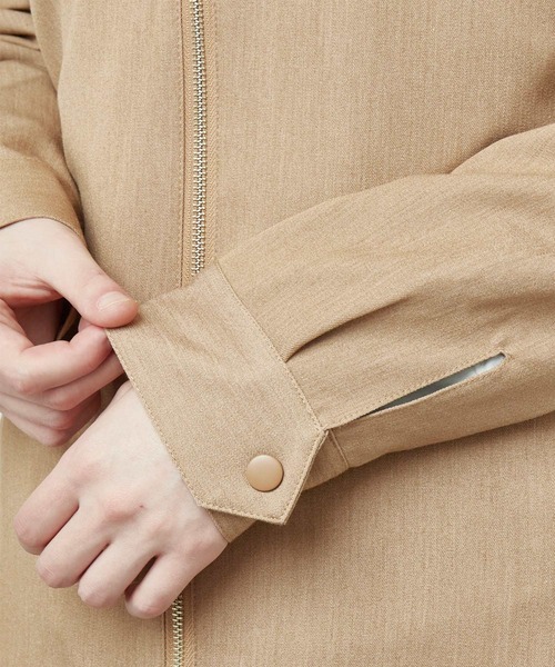 MONO-MART（モノマート）の「T/R アーバンミリタリー スイングトップ ジップブルゾン（ブルゾン・メンズ・ブラック/ネイビー/ブラウン/ブラック系その他/グレー系その他/ベージュ系その他/モカ/ブラウン系その他・M/L）」の22枚目の写真