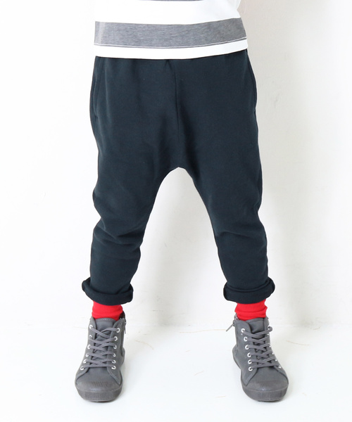 devirock（デビロック）の「裏毛スウェットサルエルパンツ スウェットパンツ（その他パンツ・キッズ・その他1/その他2/その他3/その他4/その他5/その他6/その他7/その他8/その他9/その他10/その他11/その他12/その他13/その他14/その他15/その他16/その他17/その他18/その他19/その他20/その他21・80ｃｍ/90cm/95cm/100cm/110cm/120cm/130cm/140cm/150cm/160cm）」の4枚目の写真