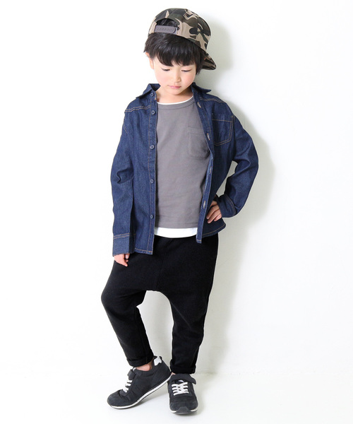 devirock（デビロック）の「裏毛スウェットサルエルパンツ スウェットパンツ（その他パンツ・キッズ・その他1/その他2/その他3/その他4/その他5/その他6/その他7/その他8/その他9/その他10/その他11/その他12/その他13/その他14/その他15/その他16/その他17/その他18/その他19/その他20/その他21・80ｃｍ/90cm/95cm/100cm/110cm/120cm/130cm/140cm/150cm/160cm）」の22枚目の写真